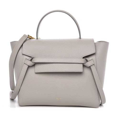 celine belt womens handbags light taupe 2021 ss|Celine leather belt bags.